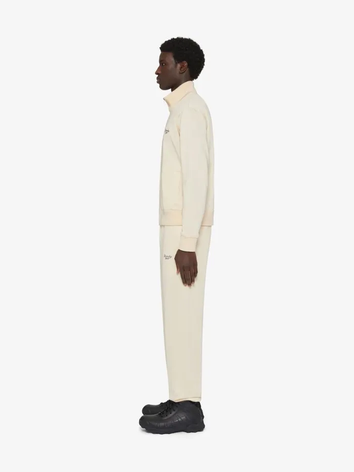 1952 Jogger Pants In Fleece Ivory Men Givenchy Pants and Shorts