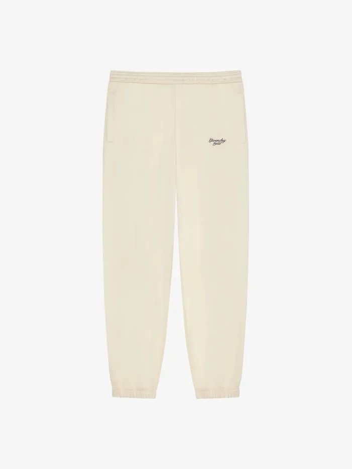 1952 Jogger Pants In Fleece Ivory Men Givenchy Pants and Shorts