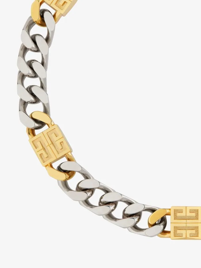 4g Necklace In Metal Goldensilvery Men Givenchy Jewelry