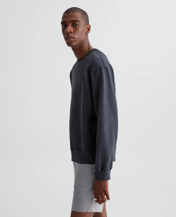 AG Jeans Arc Crew 5 Years True Black Men Sweatshirts AG Jeans Arc Crew 5 Years True Black Men Sweatshirts