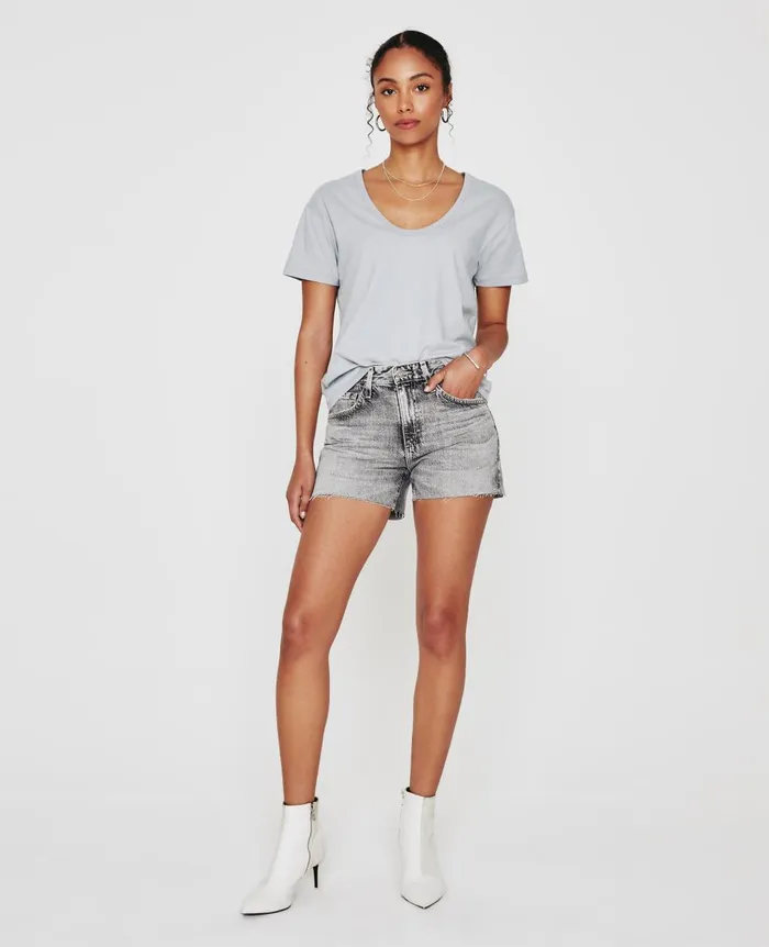 AG Jeans Aspen U White Sands Women Tees and Tanks AG Jeans Aspen U White Sands Women Tees and Tanks