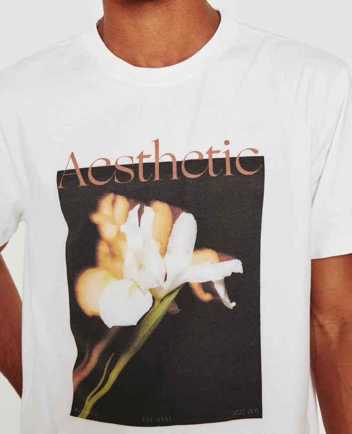 AG Jeans Bryce Crew Aesthetic True White Men Tees AG Jeans Bryce Crew Aesthetic True White Men Tees