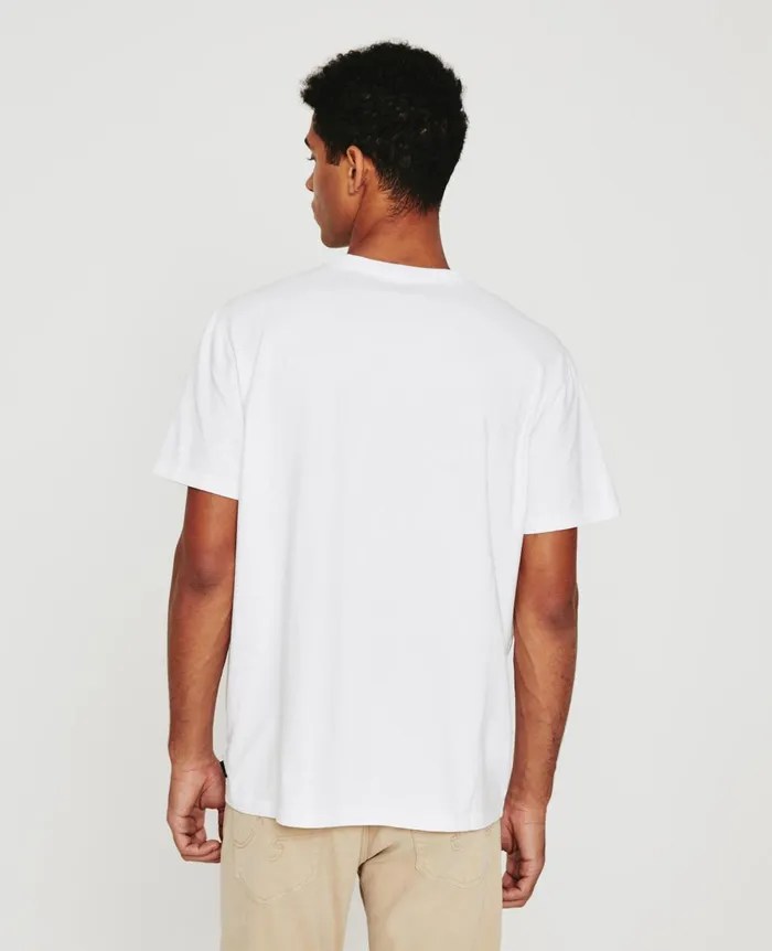 AG Jeans Bryce Crew Aesthetic True White Men Tees AG Jeans Bryce Crew Aesthetic True White Men Tees