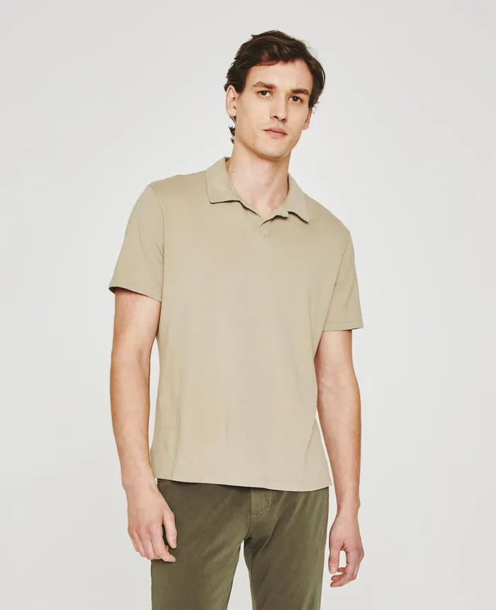 AG Jeans Bryce Johnny Collar Dry Dust Men Polos