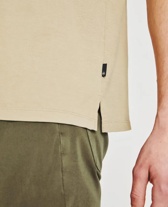 AG Jeans Bryce Johnny Collar Dry Dust Men Polos AG Jeans Bryce Johnny Collar Dry Dust Men Polos