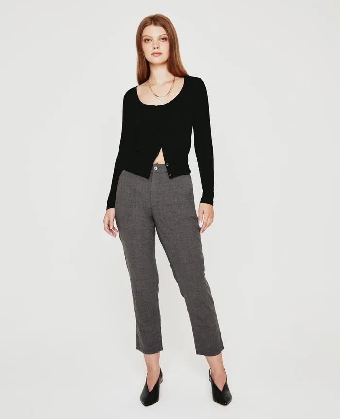 AG Jeans Caden Heather Grey Women Pants