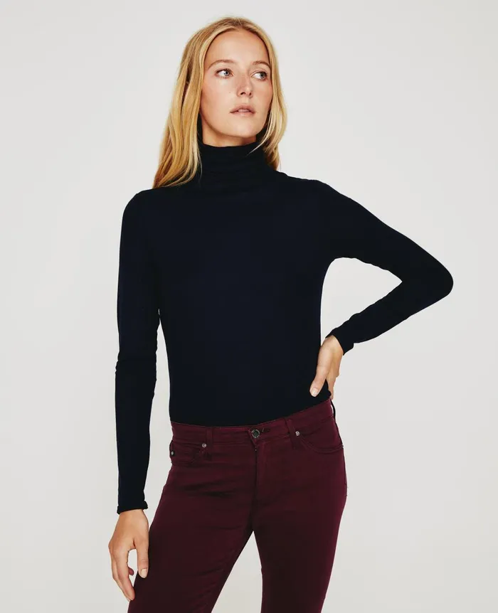 AG Jeans Chels Turtleneck Deep Trenches Women Tops and Shirts AG Jeans Chels Turtleneck Deep Trenches Women Tops and Shirts