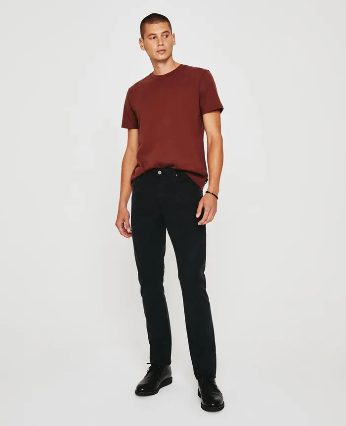 AG Jeans Everett Charcoal Black Men Pants