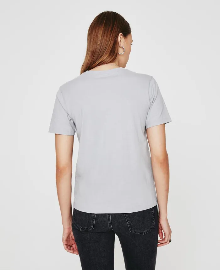 AG Jeans Jagger Crew White Sands Women Tees and Tanks AG Jeans Jagger Crew White Sands Women Tees and Tanks