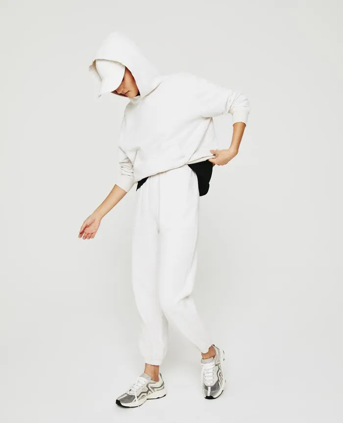 AG Jeans Nova Hoodie Ivory Dust Women Sweatshirts AG Jeans Nova Hoodie Ivory Dust Women Sweatshirts