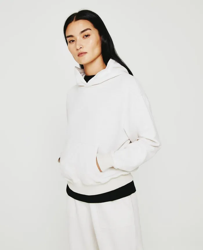 AG Jeans Nova Hoodie Ivory Dust Women Sweatshirts AG Jeans Nova Hoodie Ivory Dust Women Sweatshirts