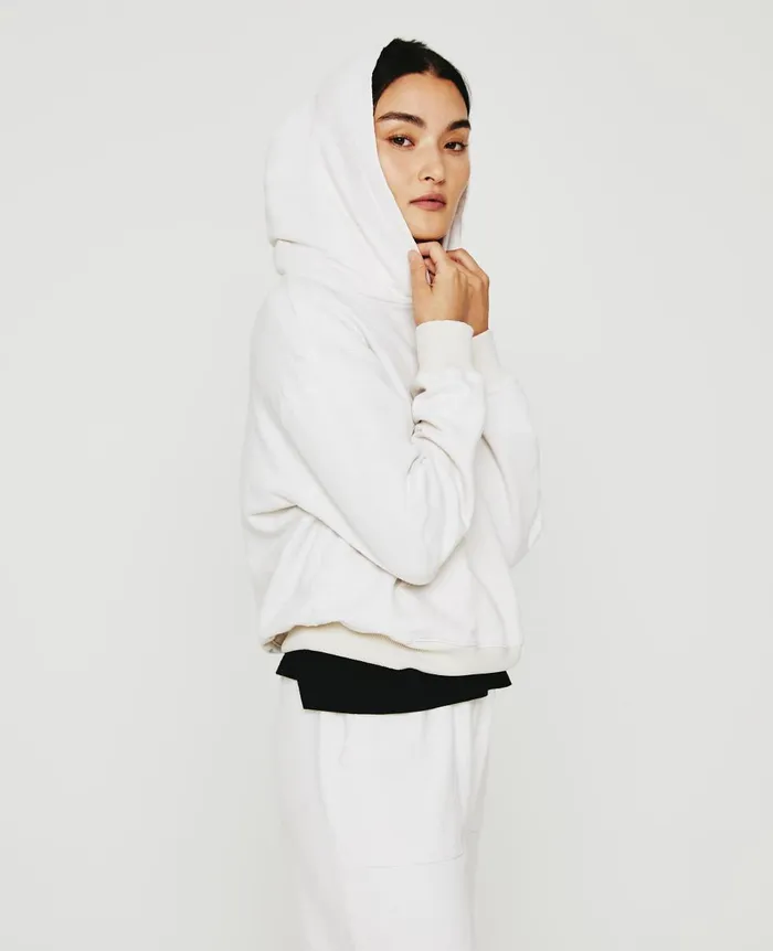 AG Jeans Nova Hoodie Ivory Dust Women Sweatshirts AG Jeans Nova Hoodie Ivory Dust Women Sweatshirts