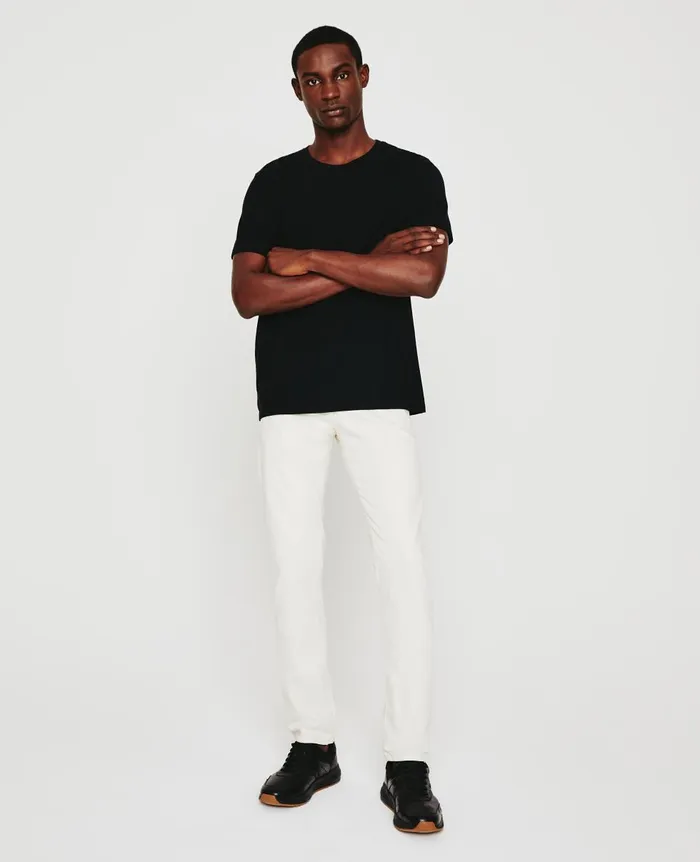AG Jeans Tellis White Cream Men Denim