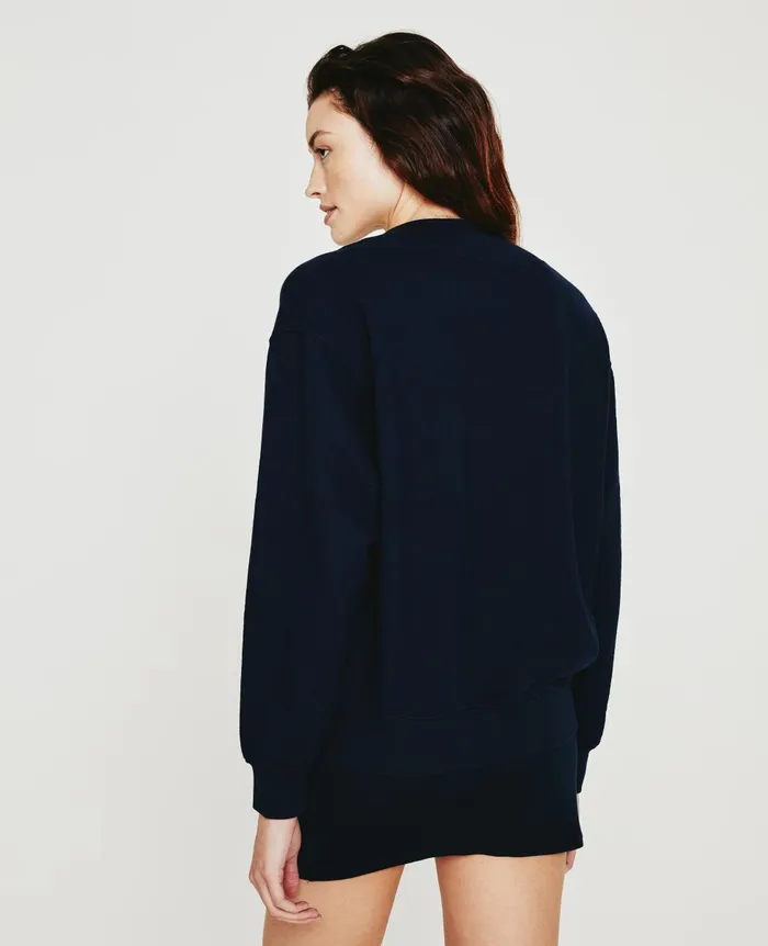 AG Jeans Weddington Vee Sweatshirt Weddington Crest Court Navy Women Sweatshirts AG Jeans Weddington Vee Sweatshirt Weddington Crest Court Navy Women Sweatshirts