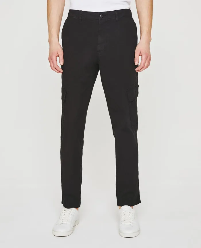 AG Jeans Wells Cargo Pure Black Men Pants AG Jeans Wells Cargo Pure Black Men Pants