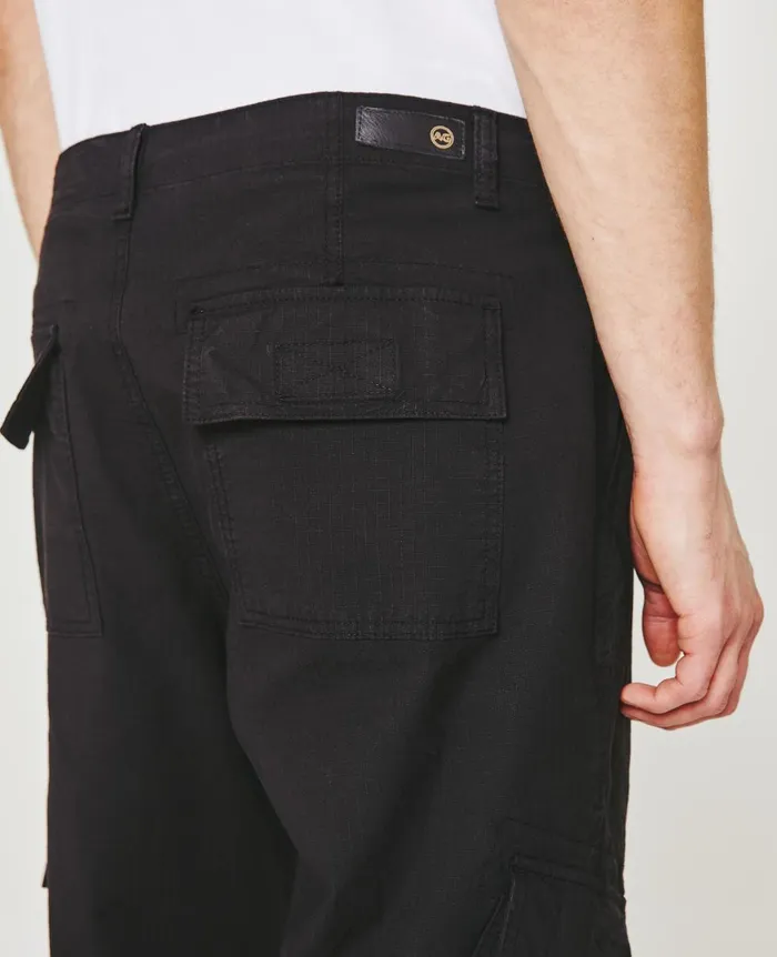 AG Jeans Wells Cargo Pure Black Men Pants AG Jeans Wells Cargo Pure Black Men Pants