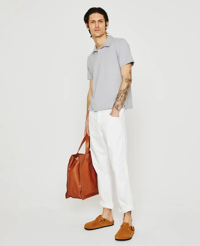 AG Jeans Wells Carpenter White Men Denim