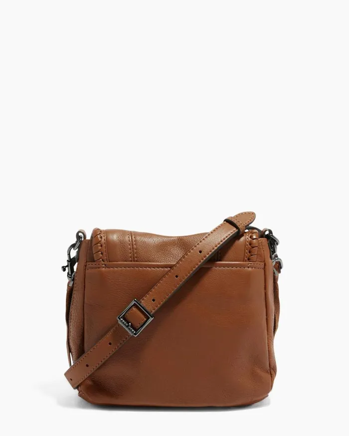 All For Love Mini Crossbody Chestnut Brown With Gunmetal Women Aimee Kestenberg Crossbody Bags