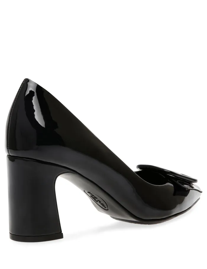 Anne Klein Baretta Dress Pump Black Patent Women Shoes