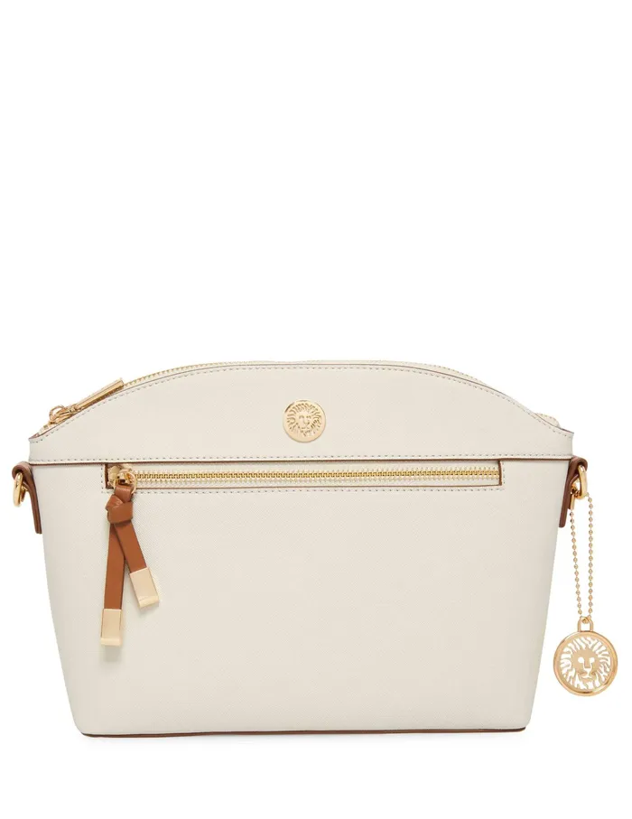 Anne Klein Curved Crossbody Chalk Women Handbags