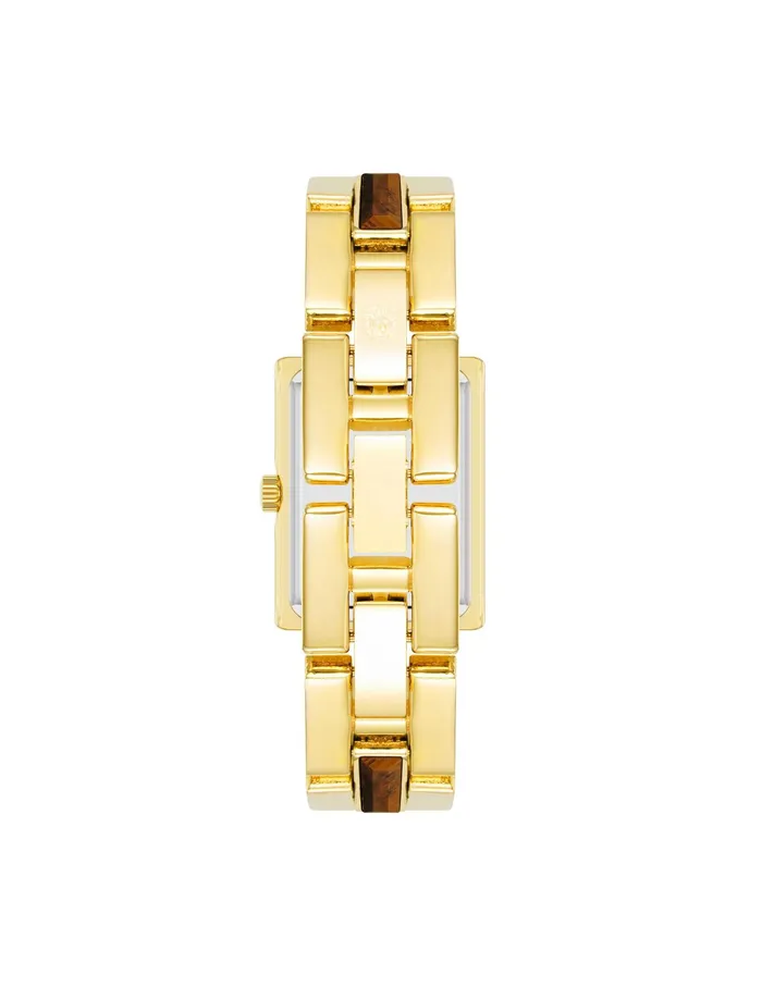 Anne Klein Gemstone Accented Bracelet Watch Tiger039s Eye Women Watches 038 Jewelry