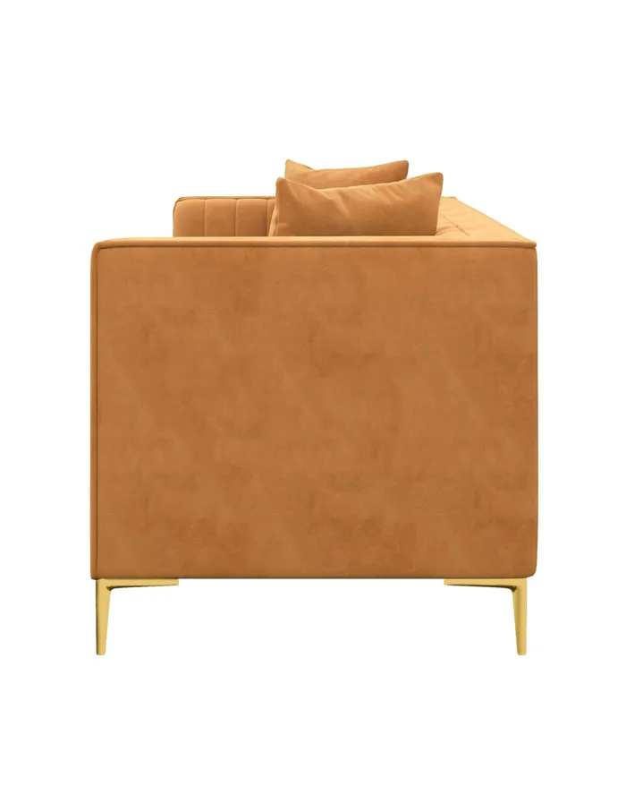 Anne Klein Nizzoli Orange 91034 Velvet Sofa Orange Women Home
