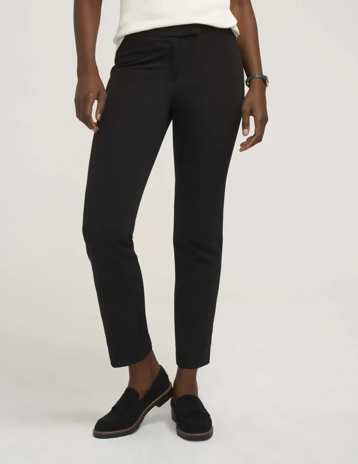 Anne Klein Petite Anne Contour Stretch Bowie Pant Anne Black Women Clothing
