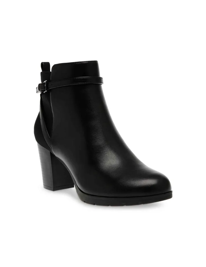 Anne Klein Riah Bootie Black Smooth Women Shoes