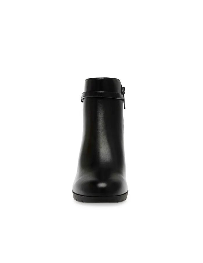 Anne Klein Riah Bootie Black Smooth Women Shoes