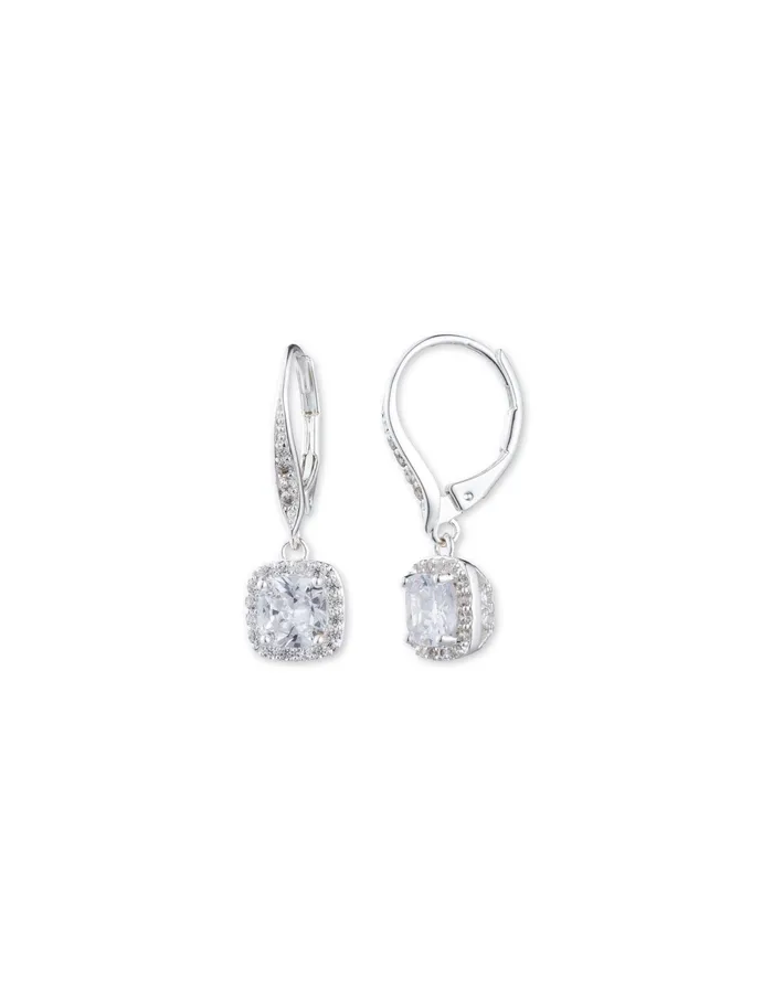 Anne Klein SilverTone Cubic Zirconia Drop Earrings Silvertone Women Watches 038 Jewelry Anne Klein SilverTone Cubic Zirconia Drop Earrings Silvertone Women Watches 038 Jewelry