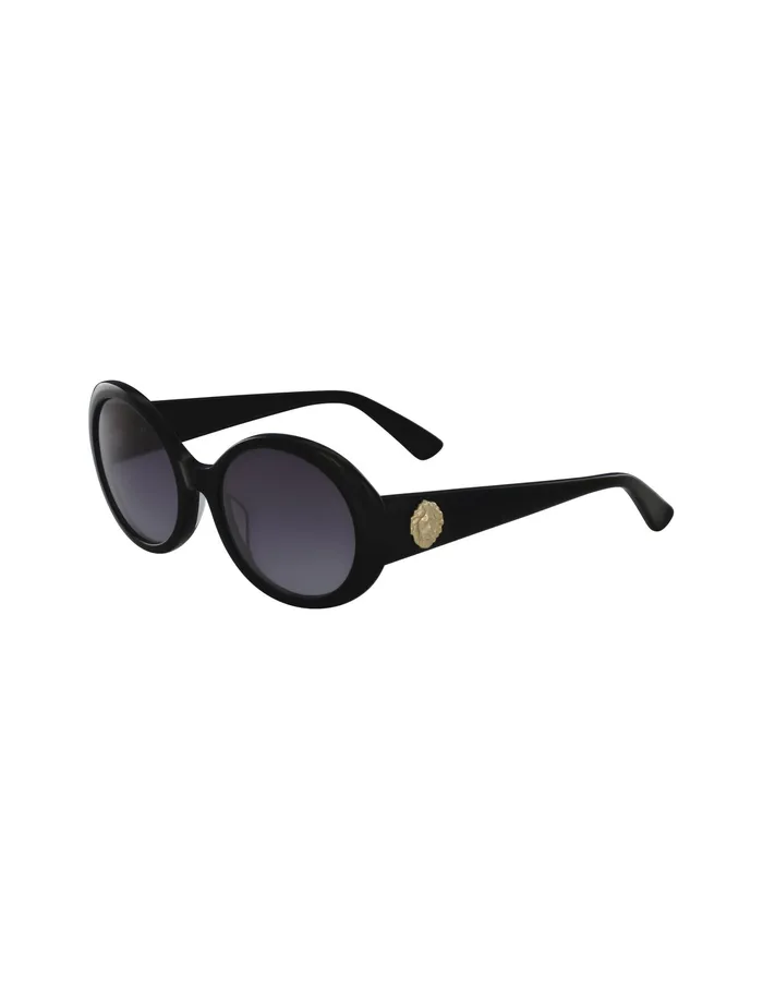 Anne Klein Vintage Round Sunglasses Black Women Accessories