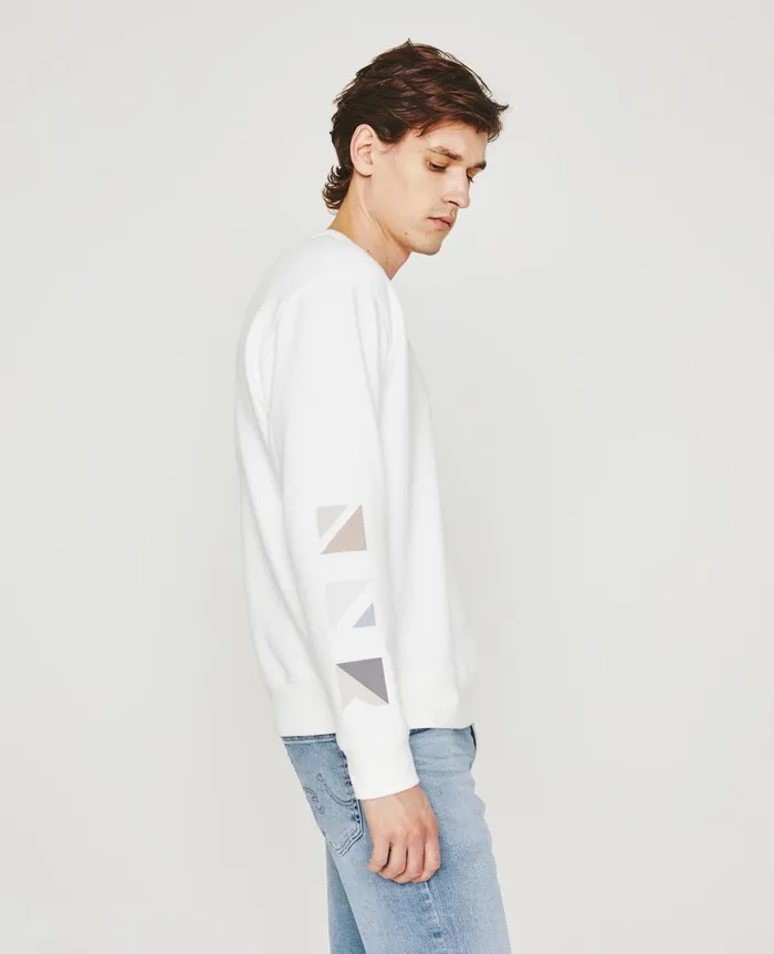 Arc Crew Geo Cube Exwhite Men AG Jeans Tees Arc Crew Geo Cube Exwhite Men AG Jeans Tees