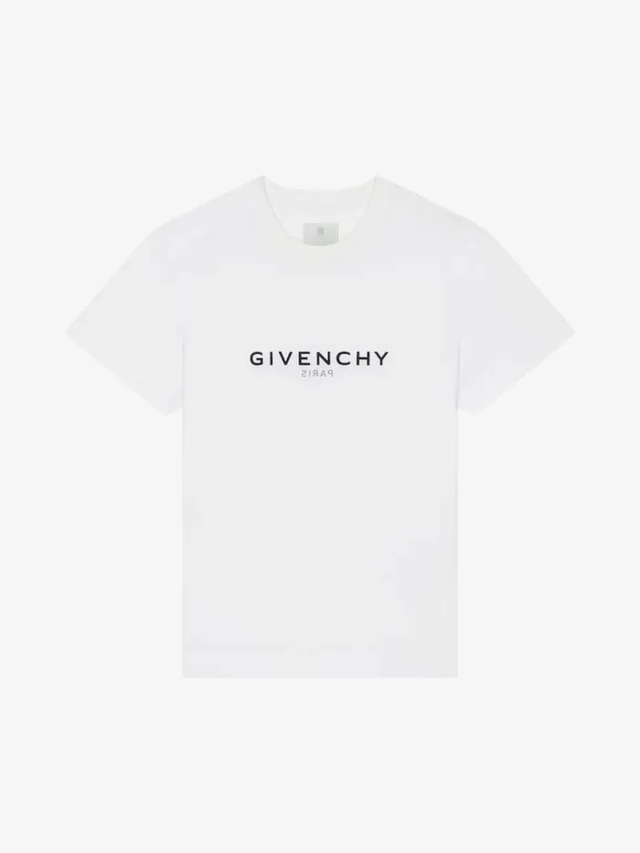 Archetype Slim Fit TShirt In Cotton White Men Givenchy TShirts