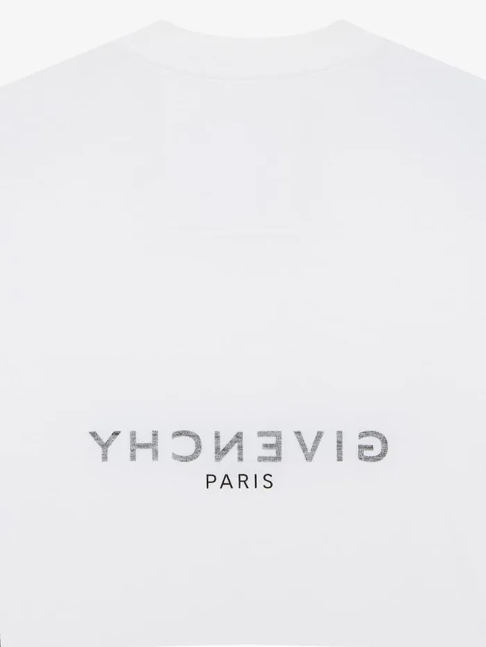 Archetype Slim Fit TShirt In Cotton White Men Givenchy TShirts