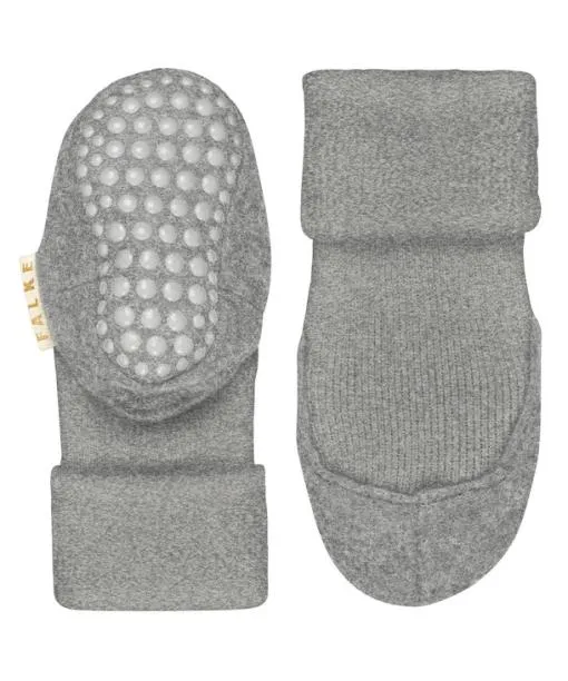 Babies and Kids Baby Cosyshoe Babies Slippers Light Grey FALKE House Socks