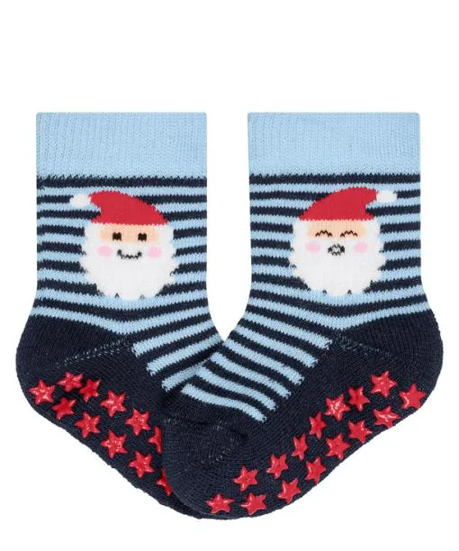 Babies and Kids Baby Santa Stripes Babies Socks Marine FALKE Baby Socks