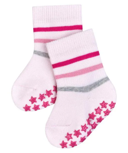 Babies and Kids Multi Stripe Babies Socks Powder Rose FALKE Baby Socks