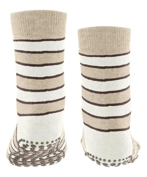 Babies and Kids Simple Stripes Kids House Socks Sand Mel FALKE House Socks