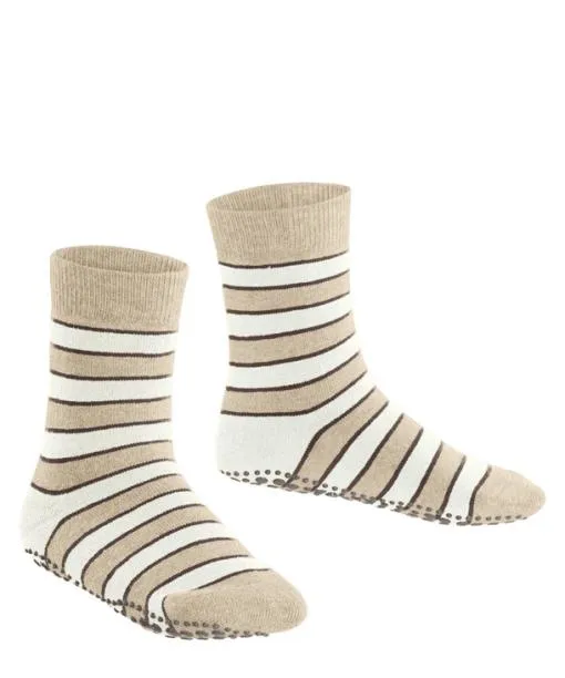 Babies and Kids Simple Stripes Kids House Socks Sand Mel FALKE House Socks