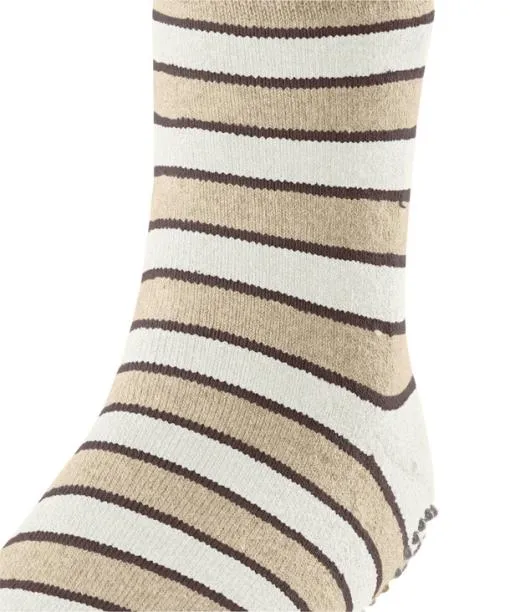 Babies and Kids Simple Stripes Kids House Socks Sand Mel FALKE House Socks