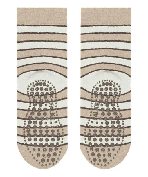 Babies and Kids Simple Stripes Kids House Socks Sand Mel FALKE House Socks