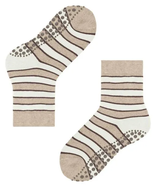 Babies and Kids Simple Stripes Kids House Socks Sand Mel FALKE House Socks