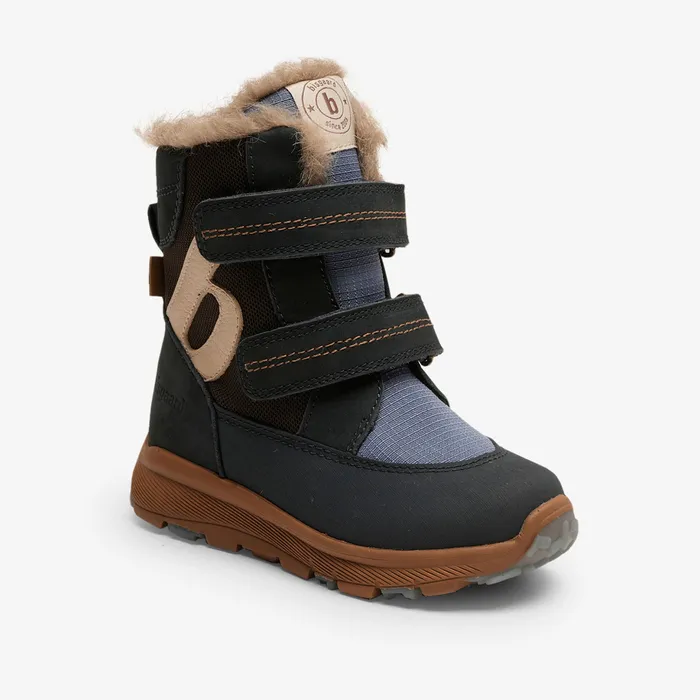 BABY spencer tex lake Blue Boots bisgaardshoes