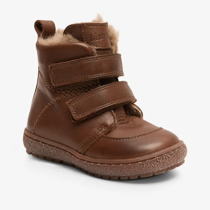 BABY storm lamb coffee Brown Boots bisgaardshoes