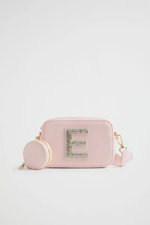 Bags Girl Seed Heritage Glitter Initial Bag E