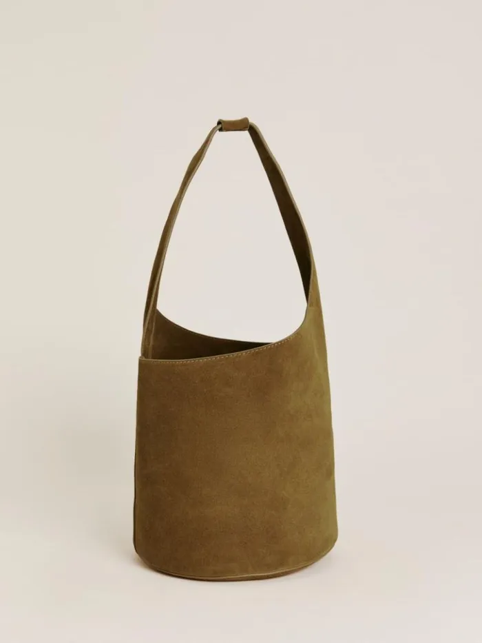 Bags The Reformation Medium Silvana Bucket Bag Bog
