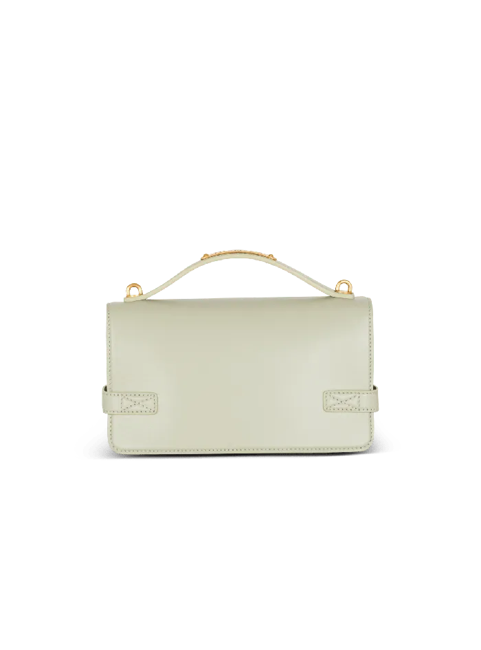 Balmain Crossbody Bags Women BBuzz Shoulder 24 Calfskin Bag Green