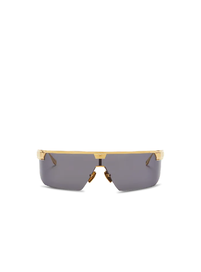 Balmain Eyewear MenWomen Major Sunglasses Gold
