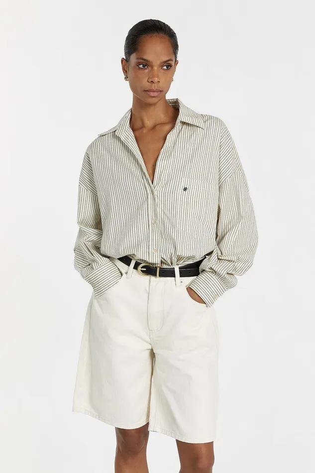 BAMBI CREAM BERMUDA DENIM SHORT Women DISSH Shorts