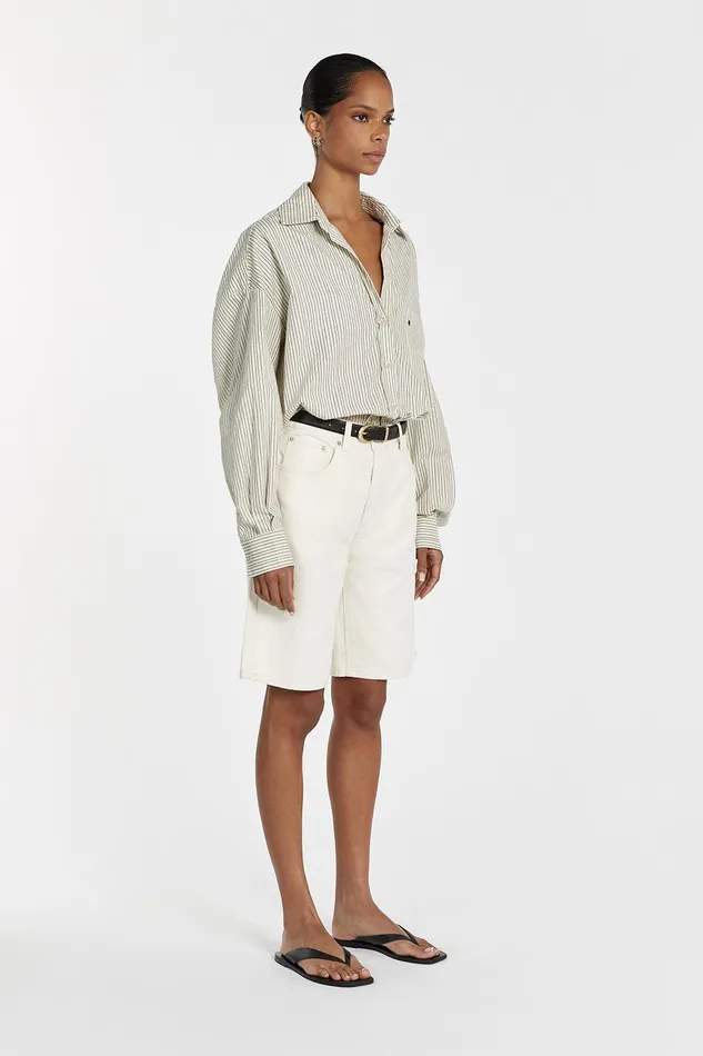 BAMBI CREAM BERMUDA DENIM SHORT Women DISSH Shorts
